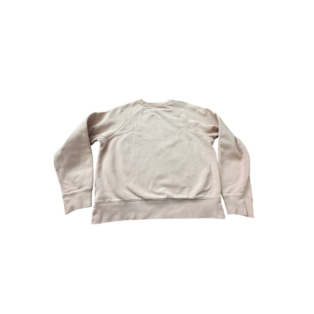 Zadig & Voltaire Pink Upper Photo Heart Rhinestone Sweatshirt Organic Cotton L - Picture 2 of 9